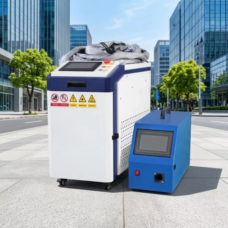 3 in 1 1500W 2000W 3000W Handheld Fiber Laser Welding Machine for Welding Cleaning Cutting Rust Removal Metal Processing
