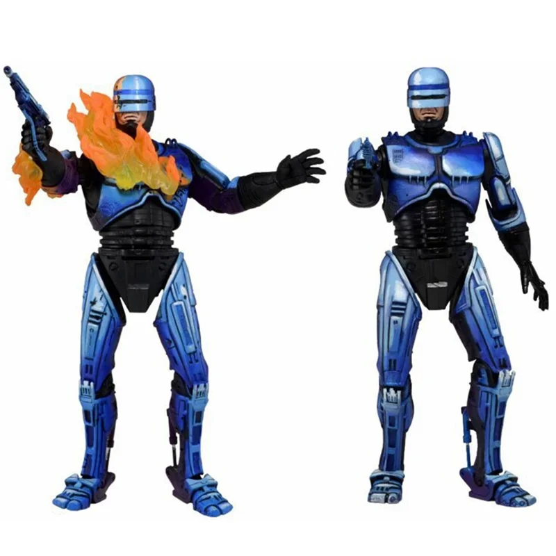 

About 7 inches Anime 1987 RoboCop Variant Action Figure Film Limited Blue Ver. RoboCop PVC figure Toy