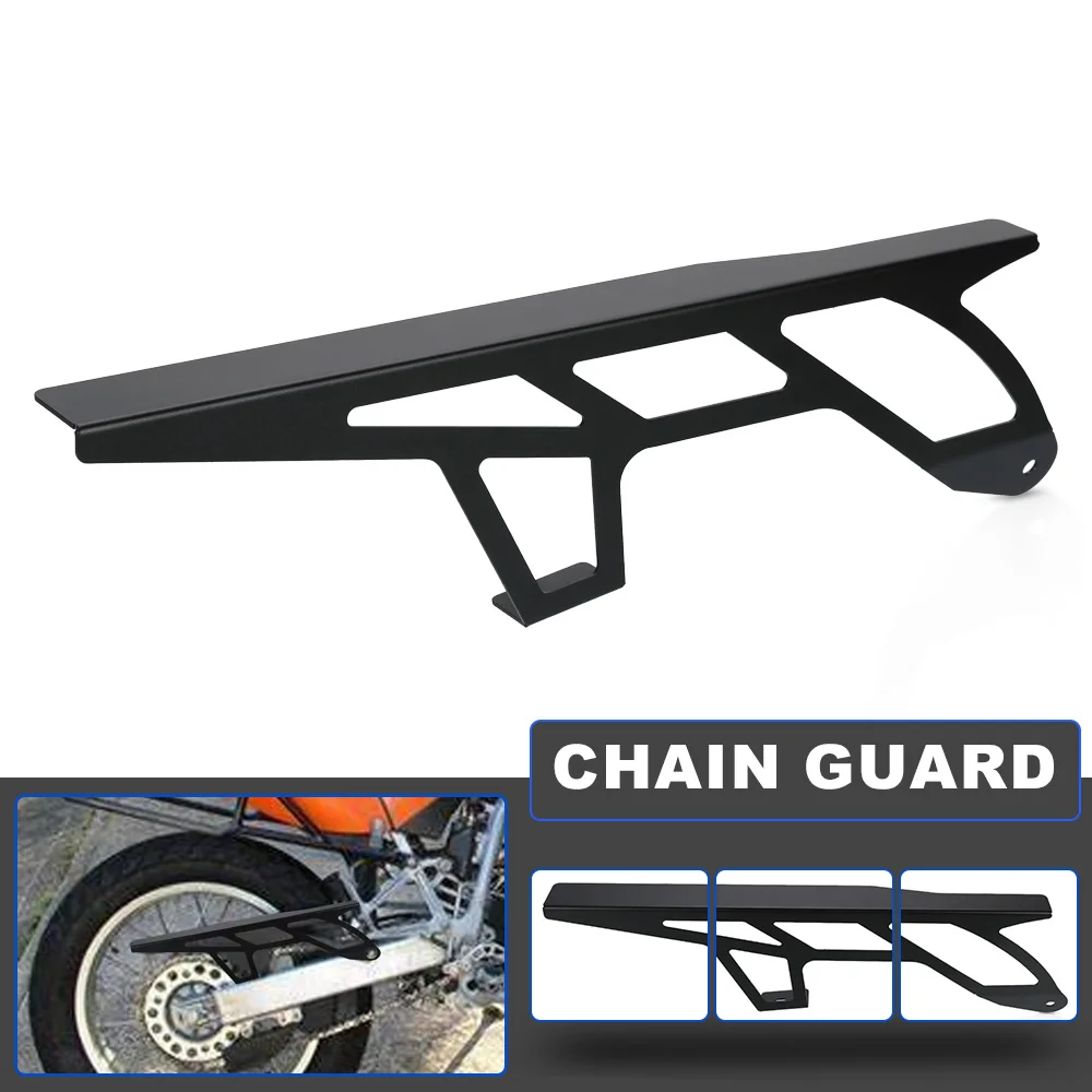 

For 625 SXC 625SC 2002 LC4 620 625 640 Enduro 1994-2007 2001 2002 2003 Motorcycle Rear Chain Guard Cover Protection Accessories