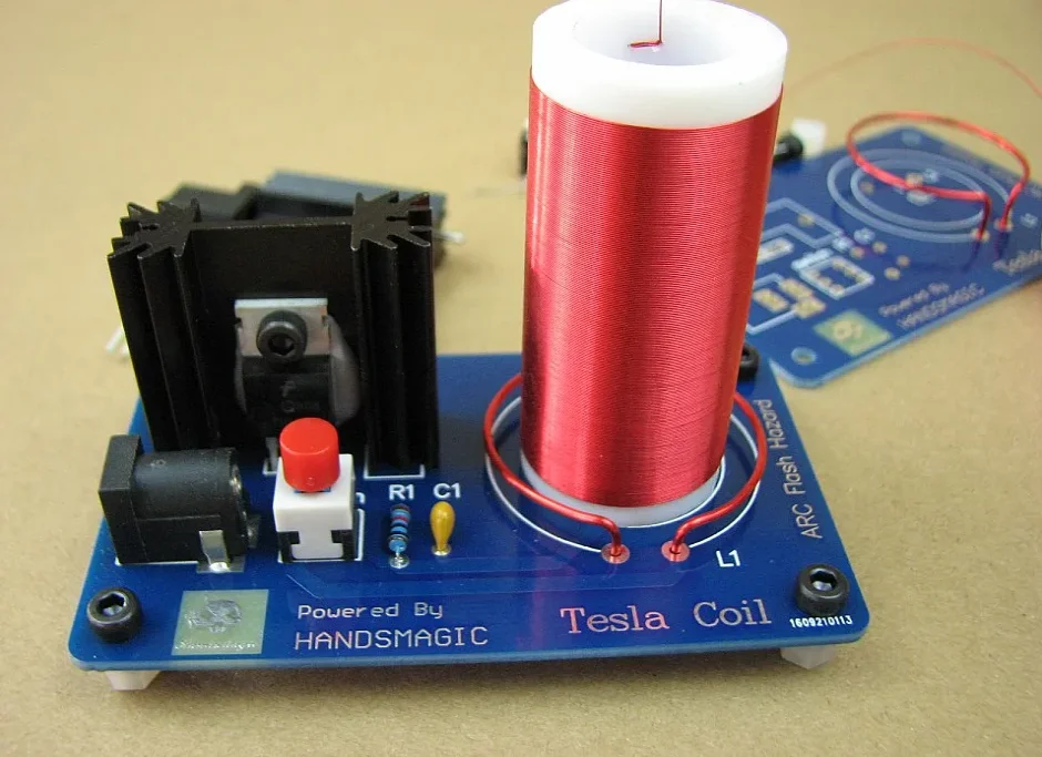 

Mini tesla coil Teaching experiment Science toy Physical experiment toys DIY KITS