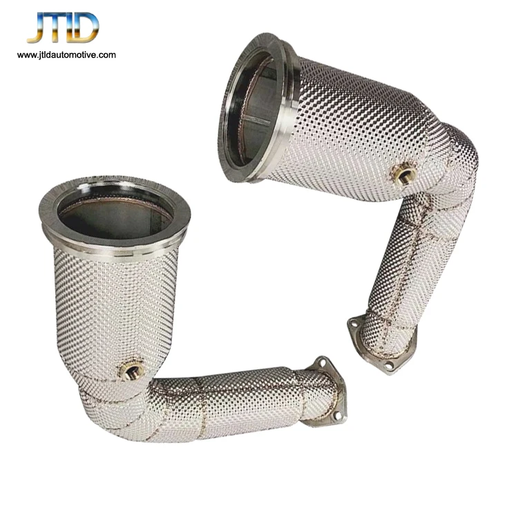 العادم Downpipe لأودي ، أداء الفولاذ المقاوم للصدأ ، SQ8 ، RSQ8 ، RSQ8