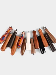 M10 Solid Wood Coffee Handle Colorful Portafilter Replacement Handle for Filter Holder Espresso Machine Cafe Tools Accessories