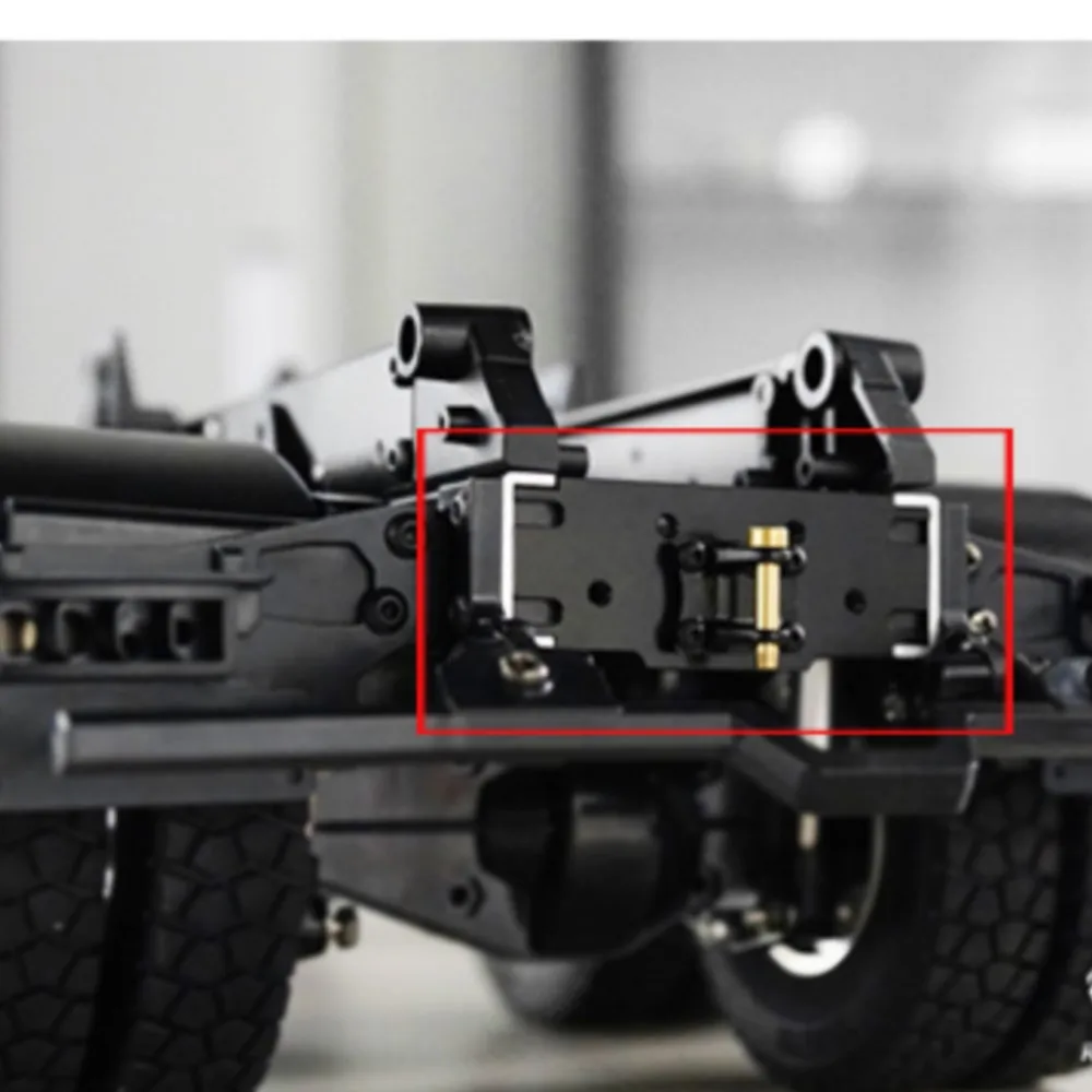 

Металлический задний транец с ЧПУ LESU для Tamiyaya DIY 3348, радиоуправляемый самосвал, игрушки с дистанционным управлением, модель электромобиля Th04842-SMT3