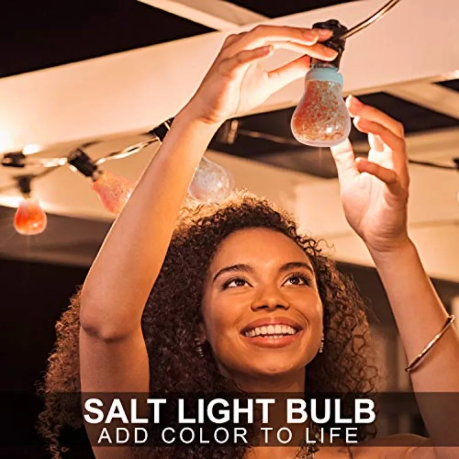 60Watt 1 Count, Dimmable, Fits Most Salt Lamps, Warm Ambiance, Room Decor, Home Decor, Energy Efficient, Long Lasting, Relaxati