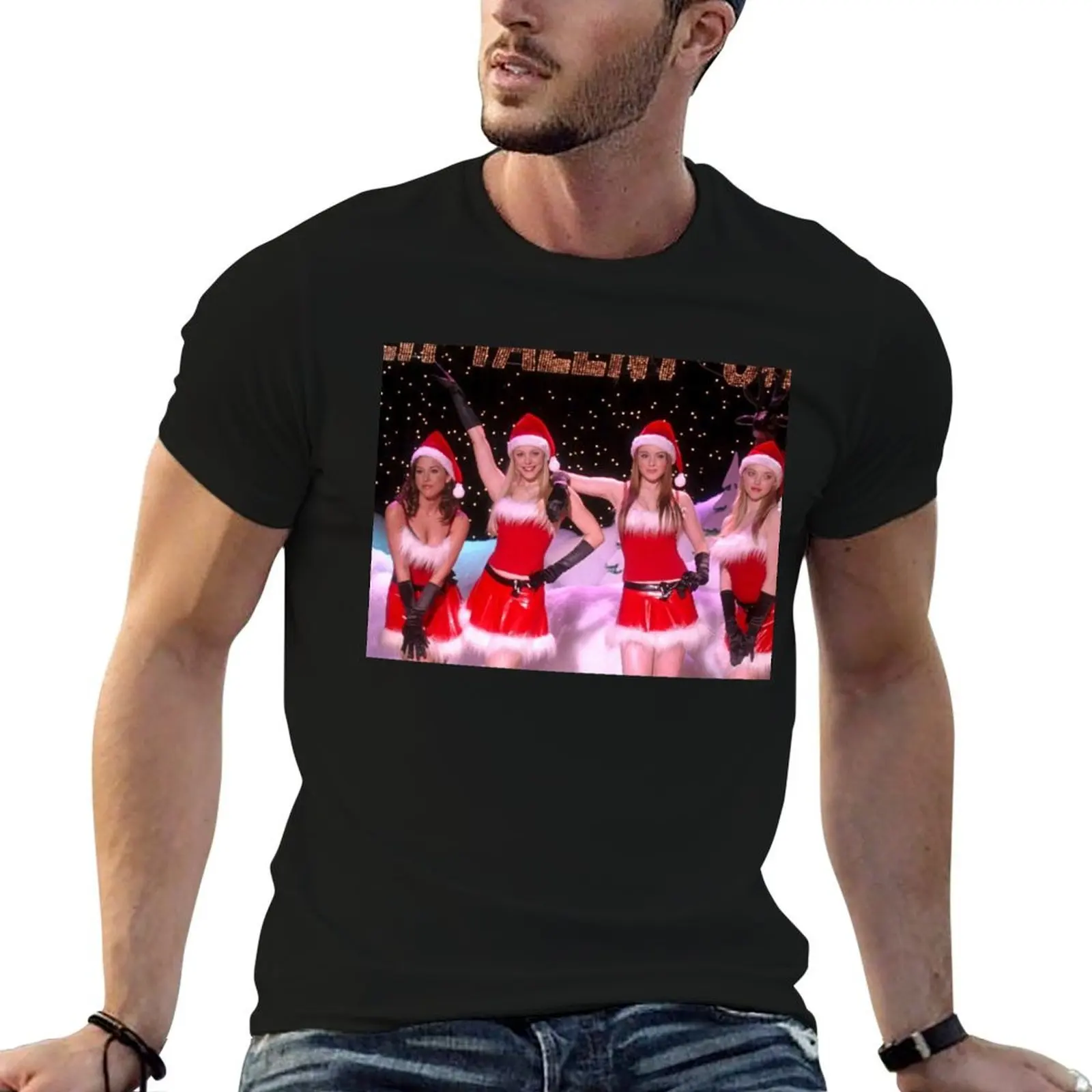 Jingle bell rock T-Shirt t shirts for man cotton soft t shirt custom print T-Shirt