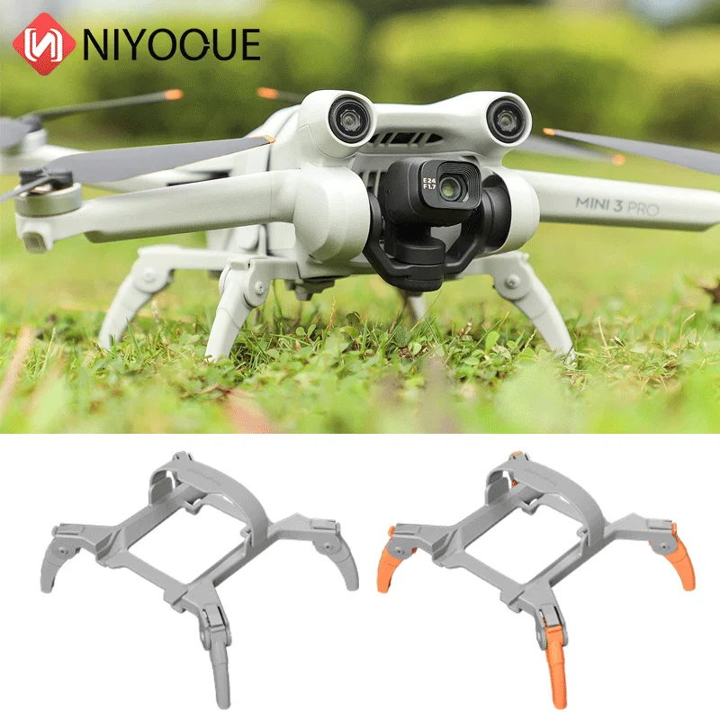 For DJI Mini 3 Pro Landing Gear Heightened Spider Gears Extensions Support Leg Protector Accessories Mini3 Pro