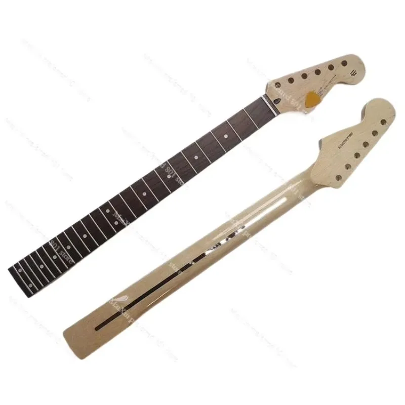 Electric Guitar ST Single Shake 24 Frets Neck, Maple Head, Rosewood Fingerboard DIY Neck Accessories