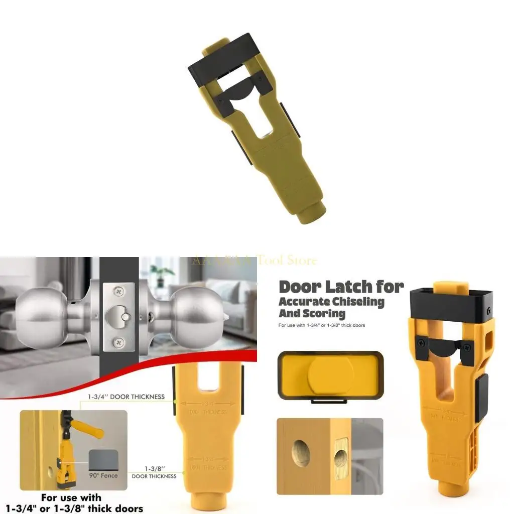 

A2BE Accuracy Door Lock Mortising Device With Double Measurement Marking For Standard 1~3/4" And 1~3/8" Door Thickness