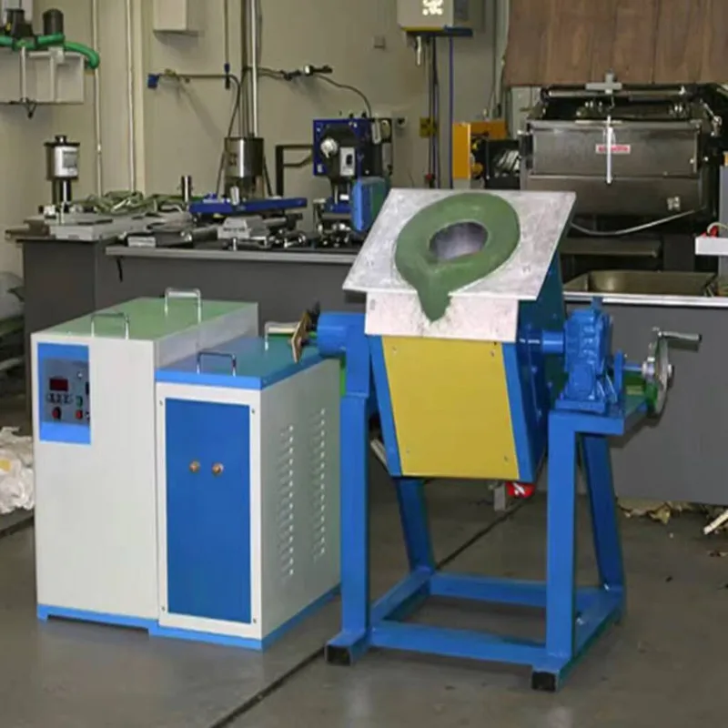 

High Efficiency Scrap Metal Melting Furnace For Copper, Aluminum, Iron, Industrial Electric Smelter
