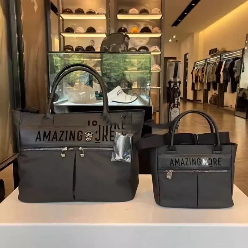 Men's Golf Travel Duffle Bag, Large Capacity Luxury Tote, Multi-Functional Carryall for Work & Gym, M/L Size