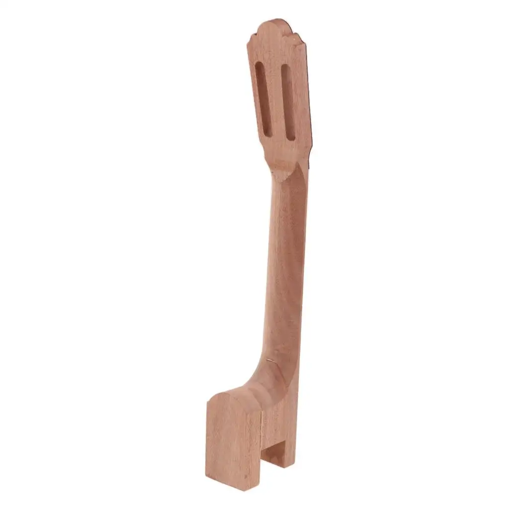 Peachwood Mahogany Unfinished Classical Guitar Neck Luthier DIY Parts Accessory for Classical Acoustic Guitar Upgrade