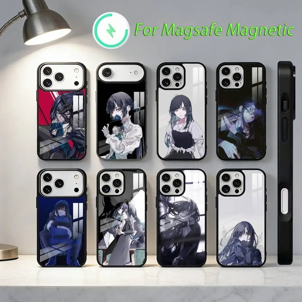 

Ado J-Japanese S-Singer Phone Case For iPhone 17,16,15,14,13,12,11,Plus,Pro,Max Magsafe Magnetic Wireless Charging