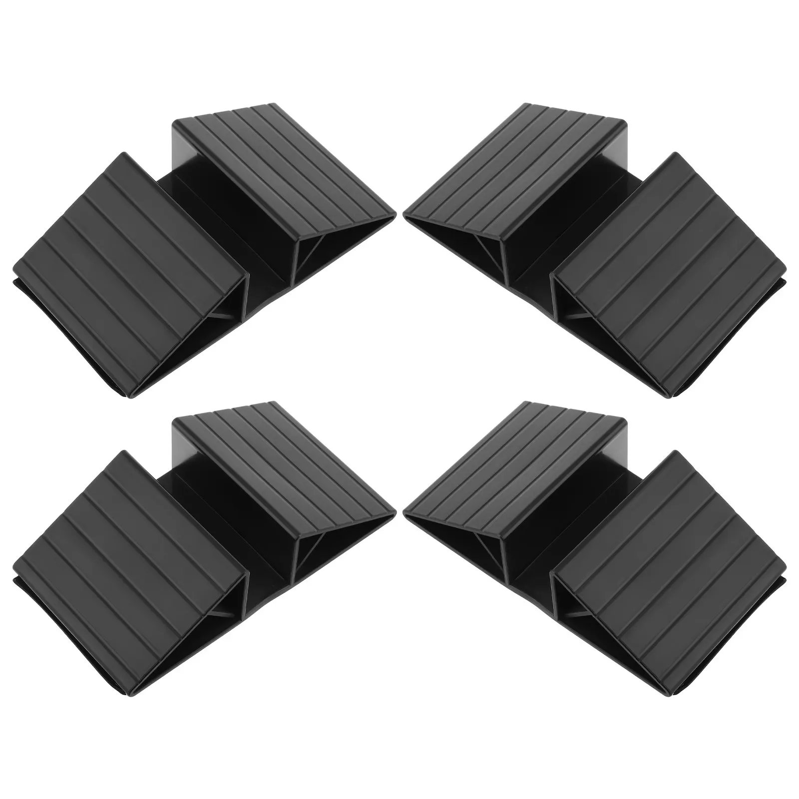

4Pcs Pet Gate Support Feet Triangular Reinforcement Base for Freestanding Stair Gates and Isolation Fence Stabilizer