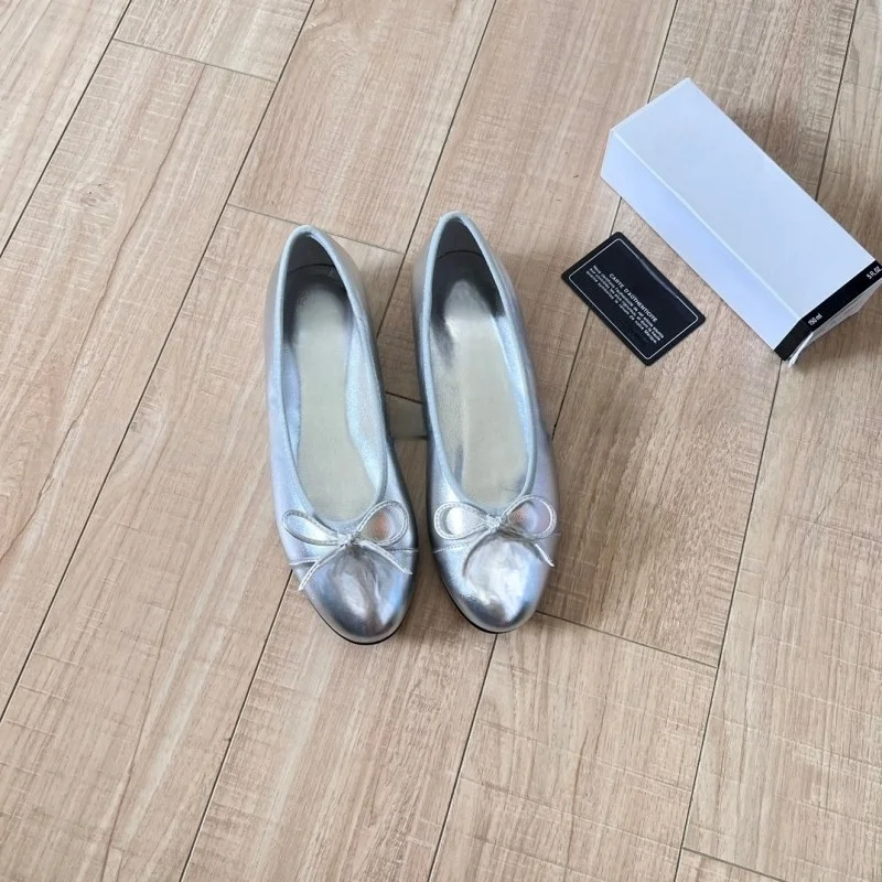 26 Plaid Mary Jane High Heels Women's Chunky Heel 2026 New Style Suitable for Skirts Internal Heightening Flat Head Ballet Shoes