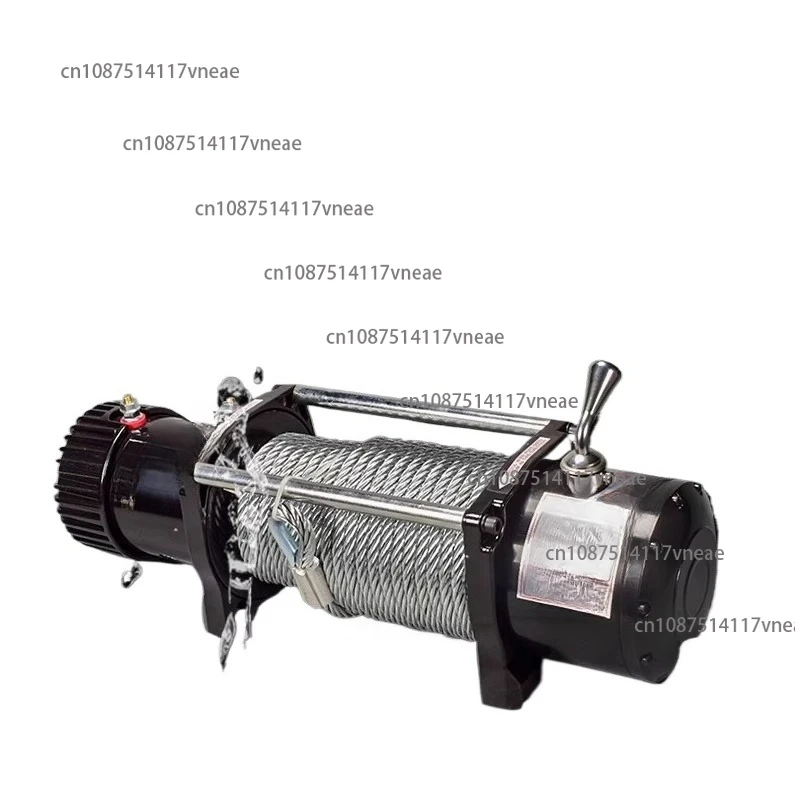 3000LBS 24V/12V Electric Winch + 10M Synthetic Rope, Wireless Control, for ATV SUV Boat Truck Trailer Recovery Off Road Winch