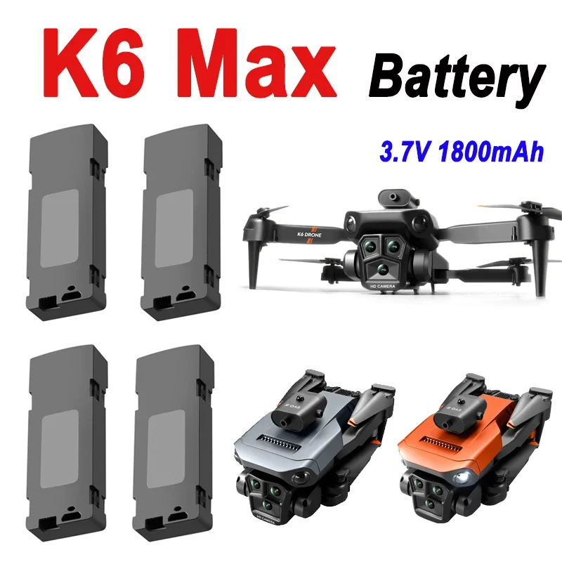 K6 Max Battery Original Battery 3.7V 1800mAh Battery For K6 Max Drone Accessories Parts