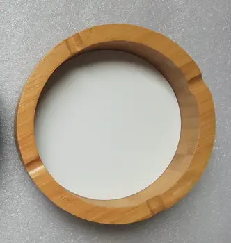 (1 kus) Sublimační popelník z bambusu s prázdnou bílou hliníkovou deskou 10 nejlepší prodej velkoobchodní sublimační polotovary - №8