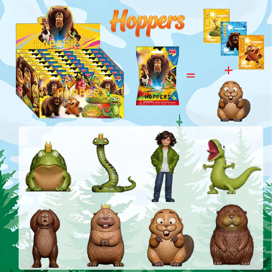 2026 ขายดี! พวงกุญแจรูปบีเวอร์จากซีรีส์ Transformation Plan ฟิกเกอร์ฮอปเปอร์ แอคชั่นฟิกเกอร์ โมเดลของเล่นจากภาพยนตร์ ของขวัญสำหรับเด็ก กล่องสุ่ม