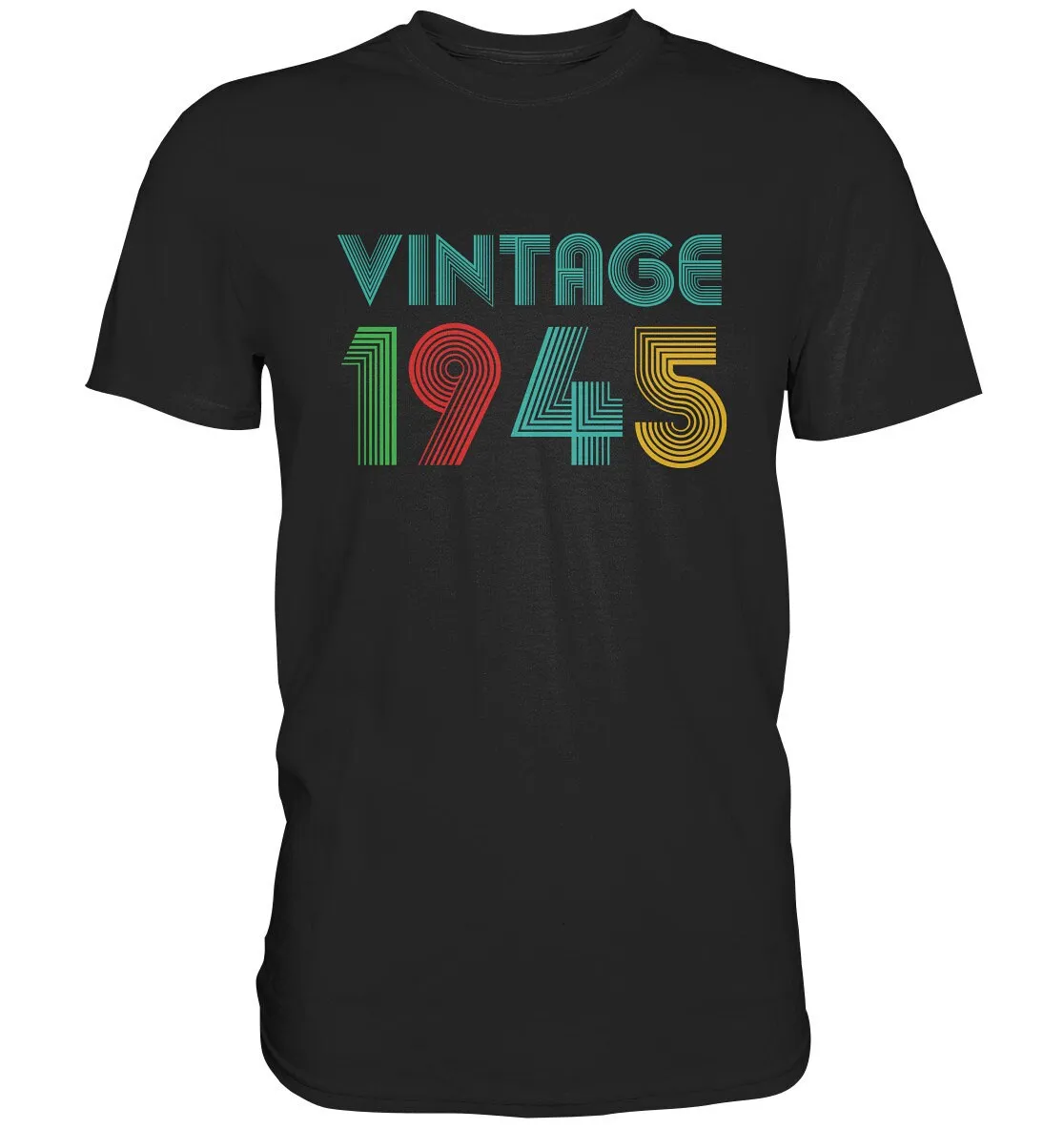 T Shirt 78 Years Birthday 1945 Sayings Woman Men Vintage Premium