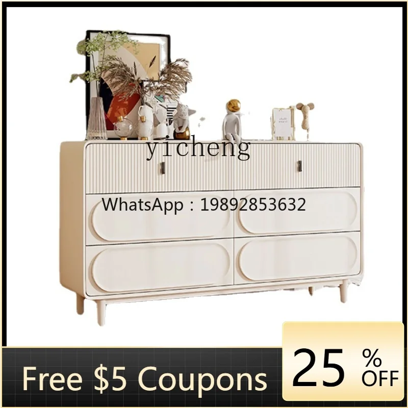 

ZZf Locker Internet Celebrity Storage Five Chest of Six Drawers Cabinet Complete Drawer Living Room Sideboard Cabinet