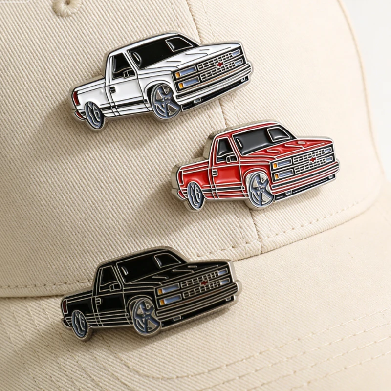 Retro Auto Mexiko-Stil Metall-Clip-Pin Golf-Hut-Clip Markierungsnadeln Trendiger Mützen-Clip Kleidungs- und Taschen-Pin Schmuck Geschenke für Auto-Enthusiasten – Detail 2