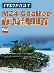 FOREART Assemble Model Kit FO-2003 American M24 chaffee  Light Tank 1/72