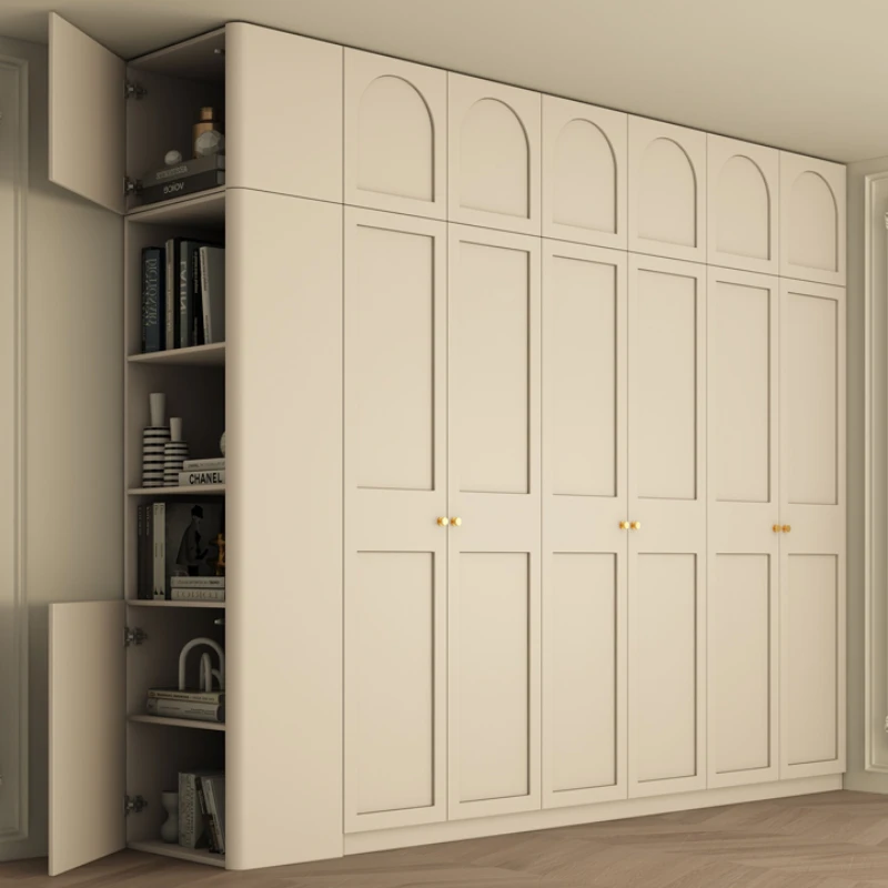 Cabinet Storage Organizer Aesthetic Room Furniture Assembly Closet For Clothes Living Dressing Rooms Comfortable Bedroom System