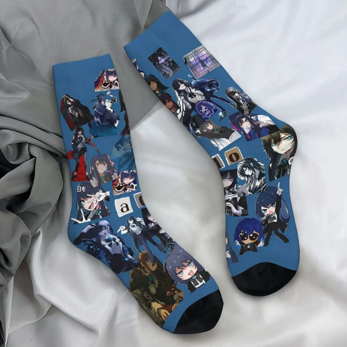 

Ado Wish Tour, японские чулки для певицы, носки Ado Hibana World Tour 2025, осенние нескользящие носки, мужские носки высокого качества для бега