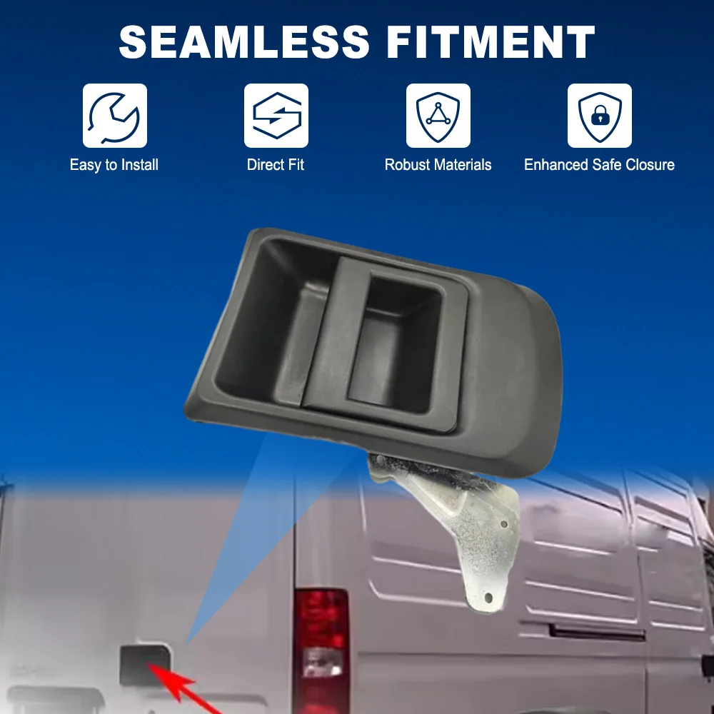 Maçaneta externa da porta traseira direita, maçaneta da porta deslizante externa para iveco daily iii iv v 50035292, 500329761, 504065407, 500352921