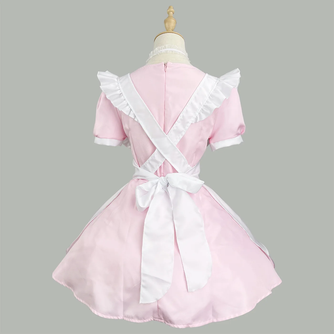 Neue rosa süße Katze Lolita Dienst mädchen Kleid Kostüme Cosplay Katze Mädchen Dienst mädchen Kleid Anzug für Kellnerin Dienst mädchen Party Bühnen kostüme s-5xl