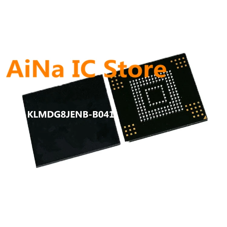 1pcs~10pcs/LOT KLMDG8JENB-B041pcs KLMDG8JENB BGA153Ball EMMC5.1 5.1 New original 128GB Mobilephone Memory New original