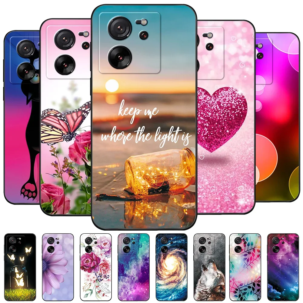 Case For Xiaomi 13T Coque For Xiaomi 13T Pro Bumper TPU Soft Silicone Funda Phone Case For Xiaomi13T 13TPro Funda Back Cover