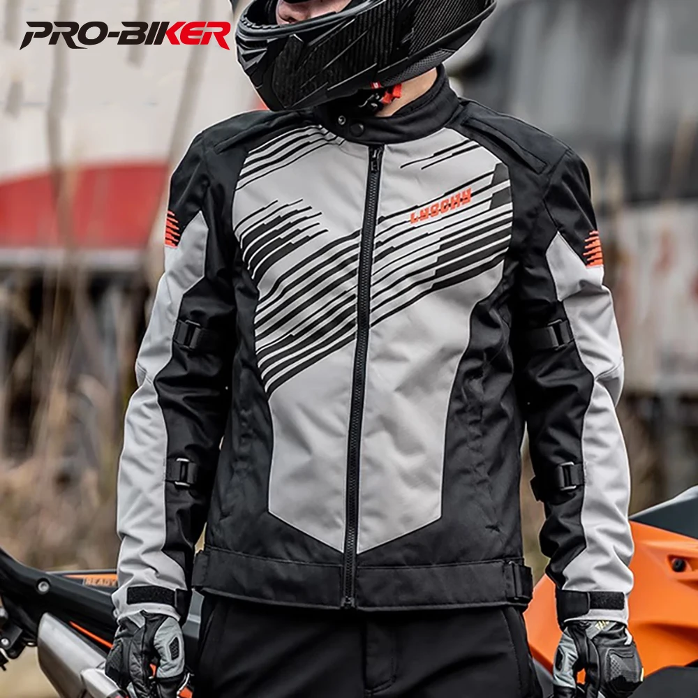 

Зимняя мотоциклетная одежда, мужская водонепроницаемая куртка для поездок на работу, толстое теплое пальто, мотоциклетная велосипедная куртка с защитой от падения, четыре сезона