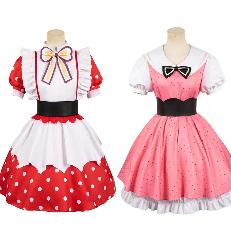 

Oshi NO KO S2 Arima Kana Hoshino Ai Cosplay Costume Wig Girls Dress Anime Cosplay Uniform Stage Play Halloween Party Clothes