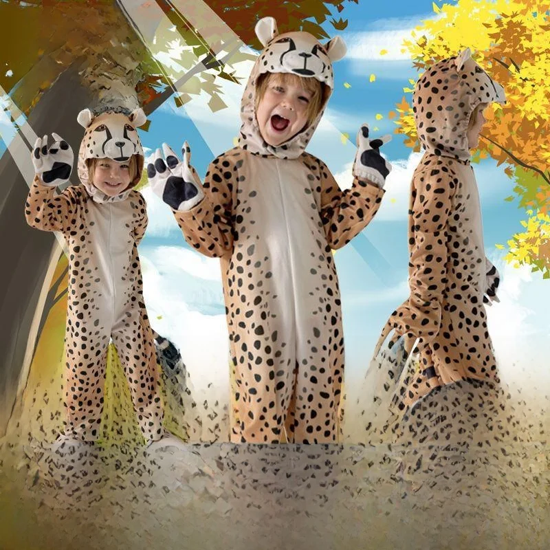 

Детский костюм для выступлений на Хэллоуин, костюм животного и совы, легко носить, для танцев и выступлений, хорошее качество