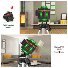 Laser Level 3D Green 360 Cross Self-Leveling #5