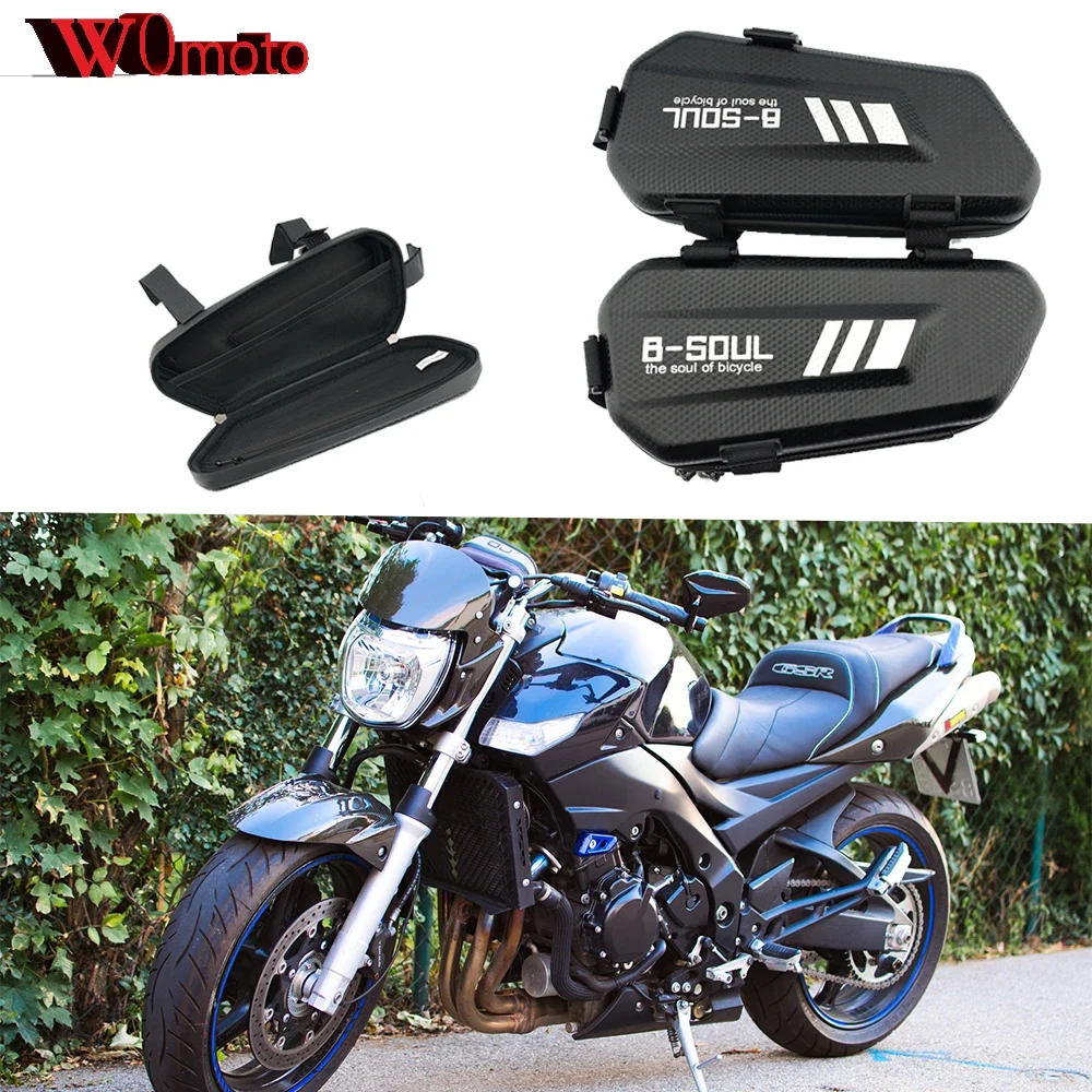 For SUZUKI SV650/X SV 650S Gixxer SF 250 Intruder 150 DR 650SE GSX-8S GSX 1300R 650F 1250FA Motorcycle Waterproof Tools Side Bag