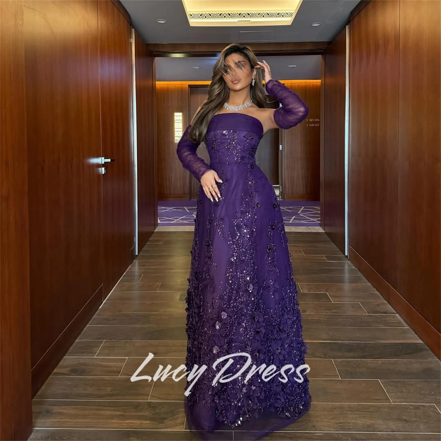 

Lucy Customized Evening Dress 2025 Luxury Party Dresses Woman Special Occasion Dress Mermaid Elegant Womens Dresses Prom Dresses