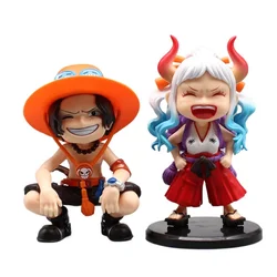 15cm Ace One Piece Figurine GK Yamato Portgas·D· Ace Action Figures Laughing Series PVC Anime Model Collection Ornament Toy Gift