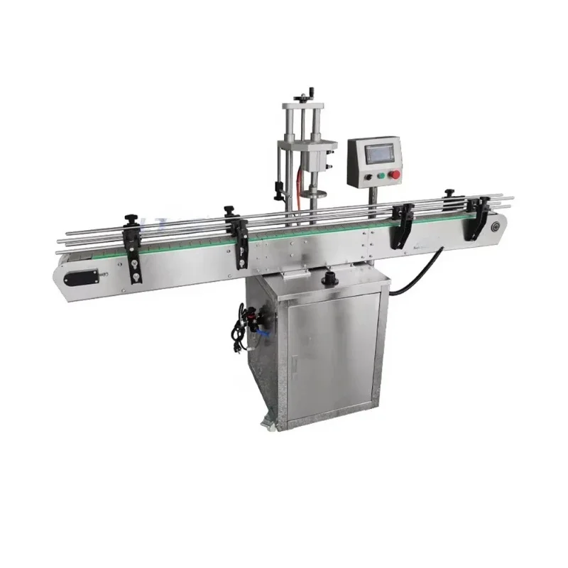 Automatic Glass Jar Presser for Pet Bottle, Automatic Production Line for Pet Bottle Cap Pressing Machine