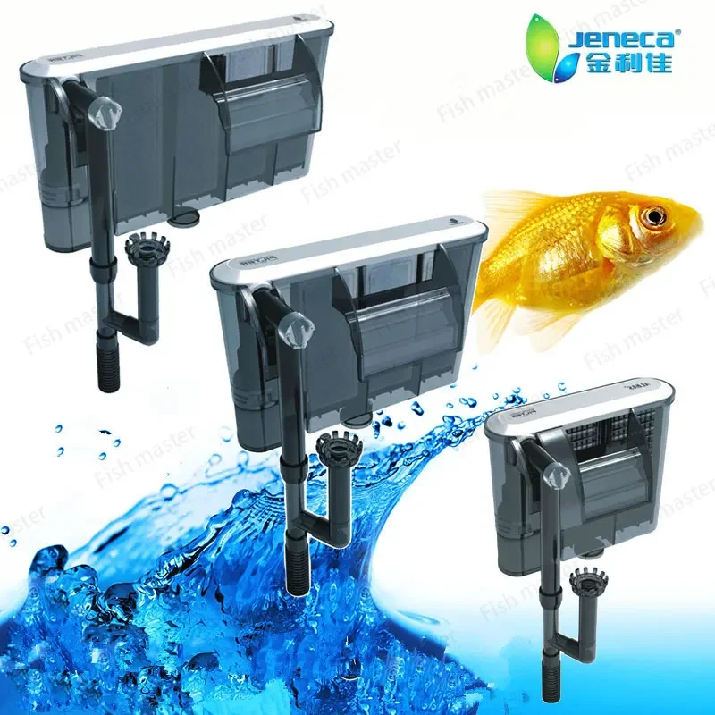 JENECA XP SERIES Fish tank hanging type filter.Water circulation filter, small waterfall,Aquarium Plug on Water Purifier filter