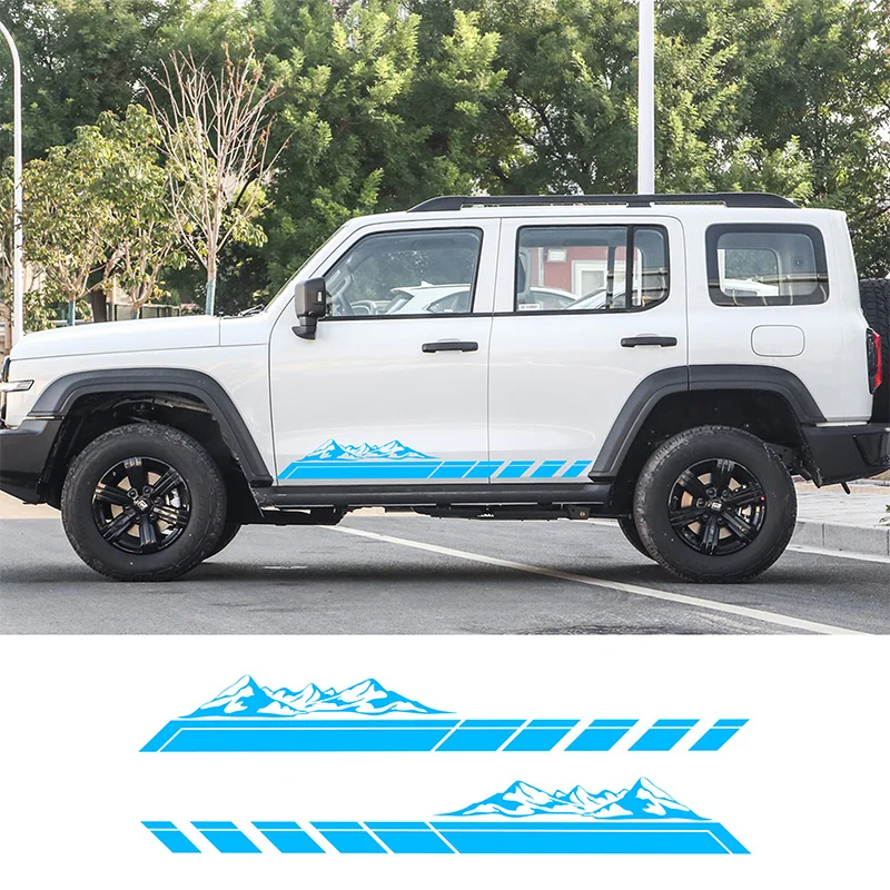 

Mountain Die-Cut Vinyl Decal Car Sticker Waterproof Auto Decors on Car Body Bumper Rear