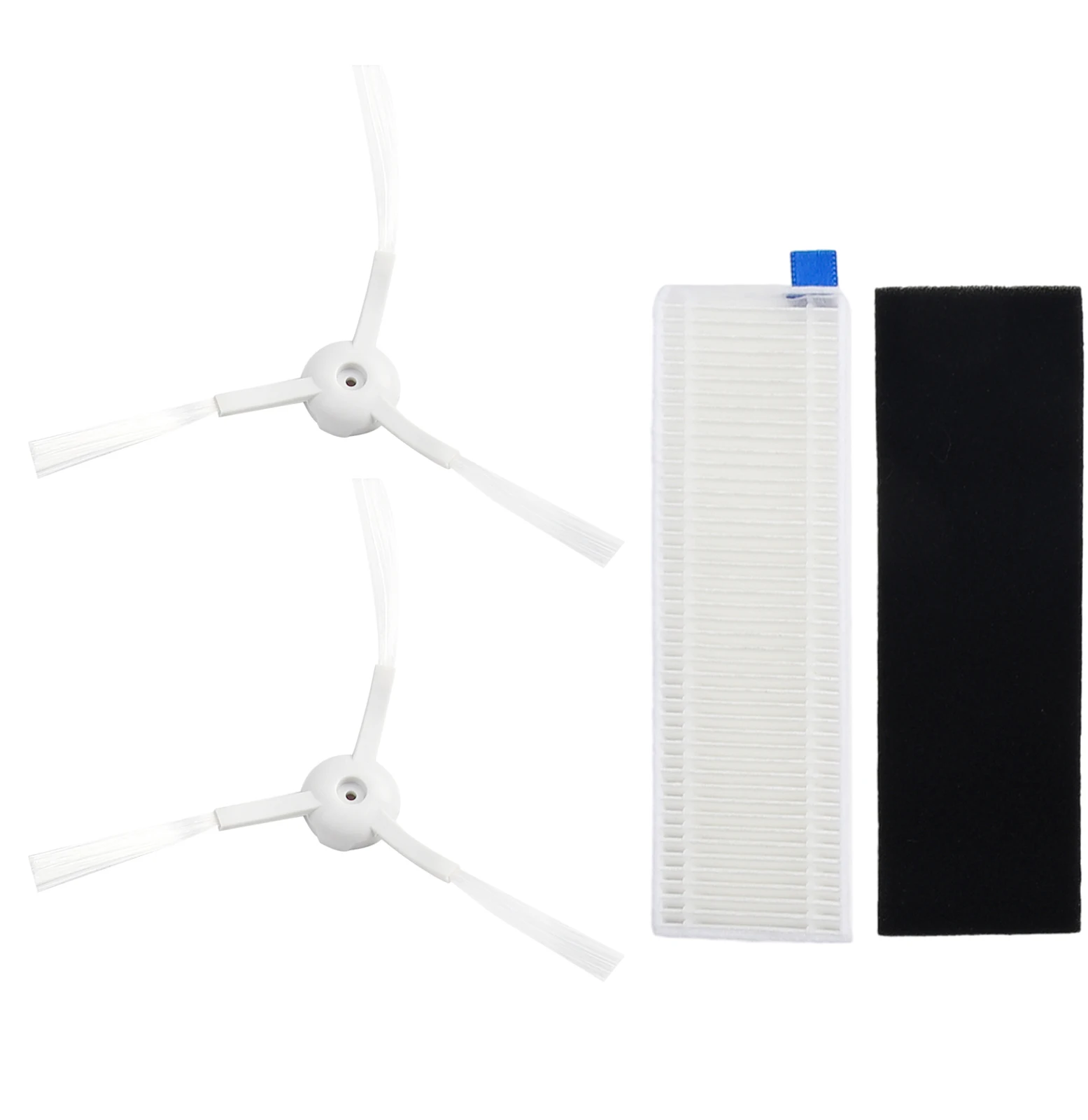 Filtro aspirador e escovas laterais, Peças sobressalentes para X-Plorer Series 95, RR7987, RR7975, Tefal RG7975, RG7987, ZR792000