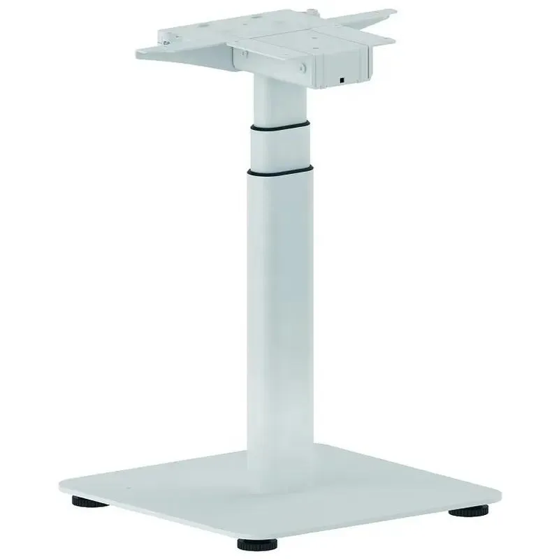 One-legged coffee bar table Laptop with small square adjustable desk Small rolling standing desk Mobile desk Workstation