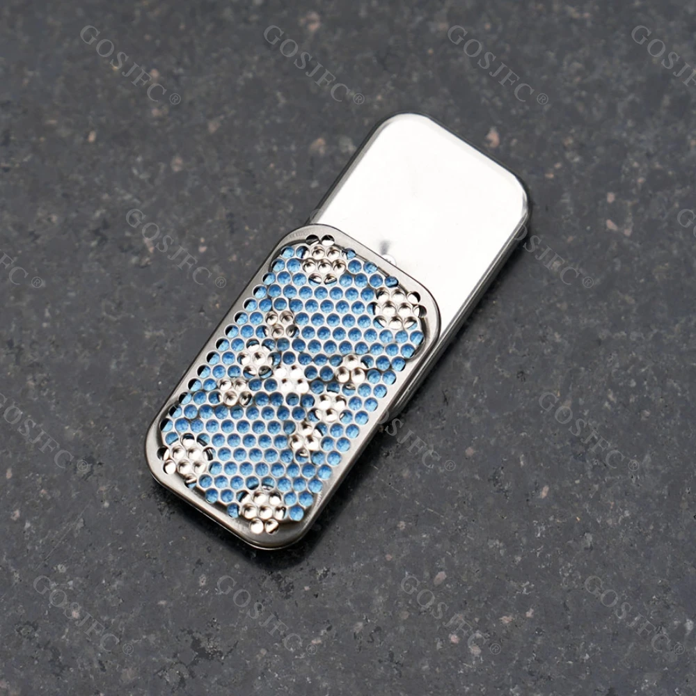 Super ∞ Unlimited Pushing Slider Titanium Hollow-out Fidget Slider Stress Relief Toy Anxiety Relief Gadgets