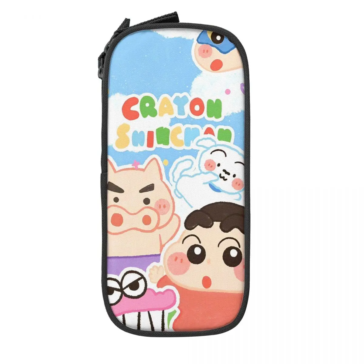 Crayon-ShinS Cartoon ChanS Anime Pencil Cases Classic Pen Bag Student Large Storage School Supplies Gift Pencil Box