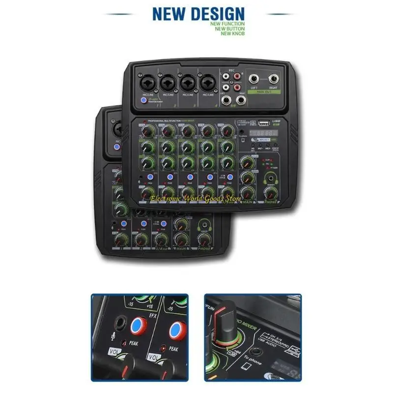 A3PD Mixer 6 Channe…