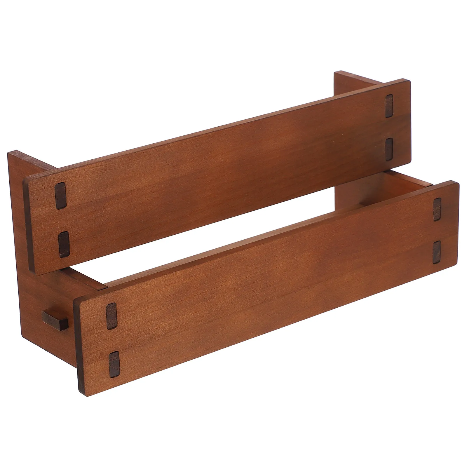Wooden Tiered Display Stand Retro Cupcake Dessert Cake Jewelry Holder Sturdy Multi Purpose Retail Rack