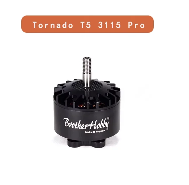 

Мотор BrotherHobby Tornado T5 3115 Pro 400KV 640KV 900KV 1050KV 1200KV 1520KV для гоночных FPV-дронов и фрирайдера