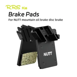 NUTT Bicycle Hydraulic Disc Brake Pad Semi Metal Resin Heat Dissipation Bicycle Brake for NUTT Oil Brake Avid BD1 BD3 E9